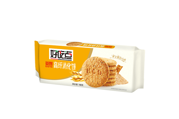 HAOCHIDIAN HIGH FIBER DIGEST BISCUIT 168G